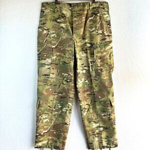 Propper Camo Pants Mens Large Camo Hunting Camping Cargo Utility Distressed
